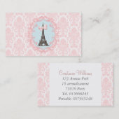 パリヴィンテージ通話カード コーリングカード (正面/裏面)