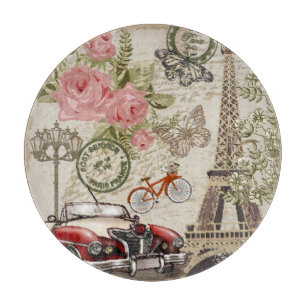 パリヴィンテージ：はがきスタイル カッティングボード