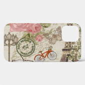 パリヴィンテージ：はがきスタイル Case-Mate iPhoneケース (裏面 (横))