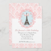 パリヴィンテージ 招待状 (正面/裏面)