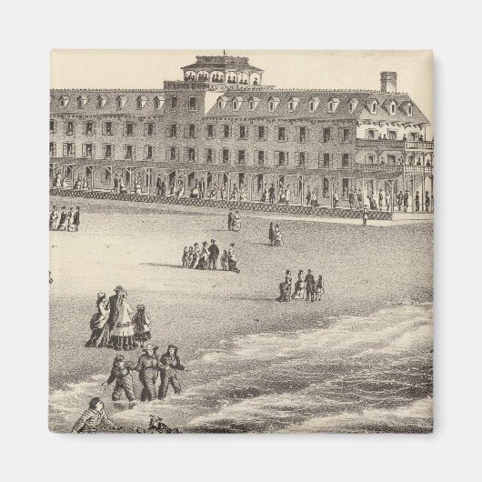 パリーハウスビーチヘブンNJ マグネット (正面)