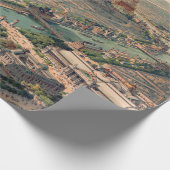 パリ万博のパノラマ ラッピングペーパー (角)