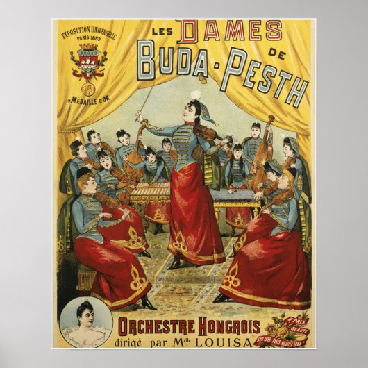 パリ万博1889 ポスター (正面)