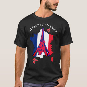 パリ中毒 Tシャツ