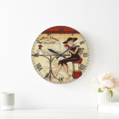 パリ丸アクリル壁時計 ラージ壁時計 (ホーム)