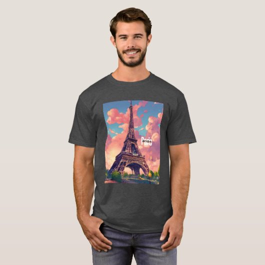 パリ五輪Tシャツ Tシャツ (正面フル)