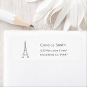 パリ住所 シールトラベル住所 シール (インサイチュ)