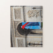 パリ凱旋門。 ジグソーパズル (縦)