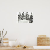 パリ博覧会への来場者 ポスター (キッチン)