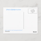 パリ反射 ポストカード (裏面)