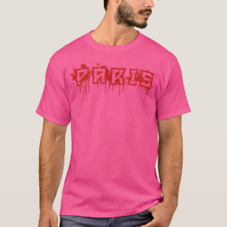 パリ名ハロウィーンの衣装パーソナライズされた Tシャツ