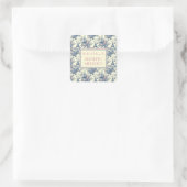 パリ名門私立校風のサントワールエッフェルタワー蔵書票 スクエアシール (バッグ)