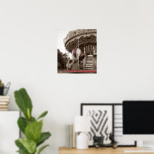 パリ回転木馬 ポスター (ホームオフィス)