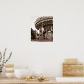 パリ回転木馬 ポスター (キッチン)