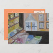 パリ図書館 ポストカード (正面/裏面)