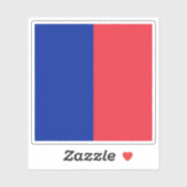 パリ国旗 シール (シート)