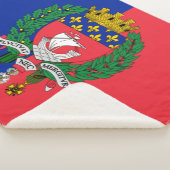 パリ国旗（フランス） シェルパブランケット (3/4)