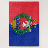 パリ国旗(フランス) ジグソーパズル (縦)