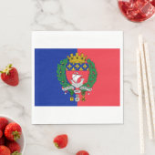 パリ国旗（フランス） スタンダードランチョンナプキン (インサイチュ)