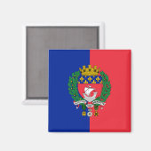 パリ国旗（フランス） マグネット (正面/裏面)