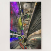 パリ地下鉄。 ジグソーパズル (縦)