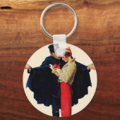 パリ失ったで キーホルダー (正面)