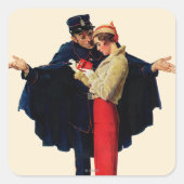 パリ失ったで スクエアシール (正面)