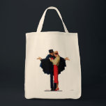 パリ失ったで トートバッグ<br><div class="desc">アーティスト： Norman Rockwell |辞書，フランス，フランス人，警察，旅行，女性</div>