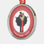 パリ失ったで メタルオーナメント (左)