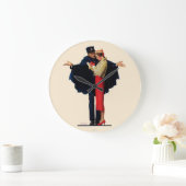 パリ失ったで ラージ壁時計 (ホーム)