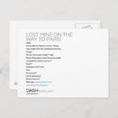 パリ失ったーへ向かう途中の鉱山 ポストカード (正面/裏面)