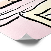 パリ婚約提案、アニバーサリーカップルの贈り物 ポスター (角)