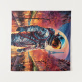 パリ宇宙飛行士 タペストリー (正面(横))