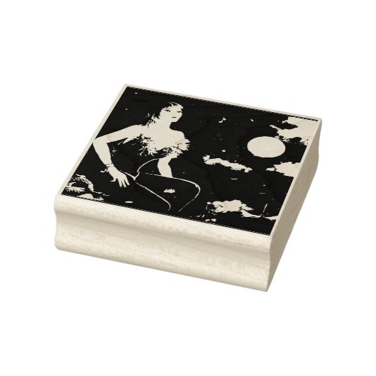 パリ屋上のナイチンゲール ラバースタンプ (スタンプ)