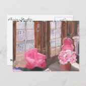 パリ工房： Susan Payne-Trutna ポストカード (正面/裏面)