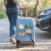 パリ市フランスは私の誇りを持った故郷のパックSticke シール (スーツケースインサイチュ)