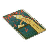 パリ広告モードMへのポスター購読 マグネット (右側)