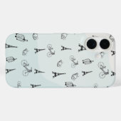 パリ愛好家 Case-Mate iPhoneケース (裏面 (横))