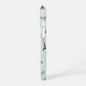 パリ愛好家 iPhone 16ケース (左側面)