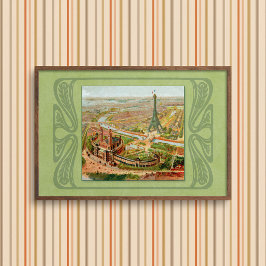 パリ新しいアートプリント ポスター