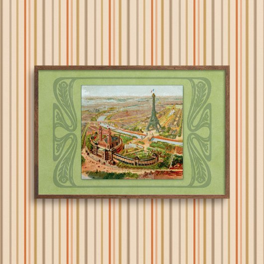 パリ新しいアートプリント ポスター