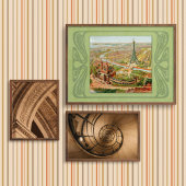 パリ新しいアートプリント ポスター