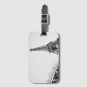 パリ旅行のためのパリ荷物タグギフト ラゲッジタグ (正面縦)