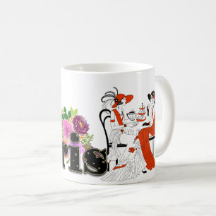 パリ旅行パリと恋 コーヒーマグカップ
