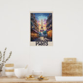 パリ旅行ポスター ポスター (キッチン)