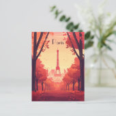 パリ旅行 ポストカード (スタンド正面)