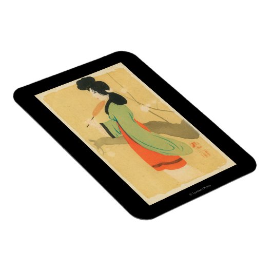 パリ日本のの女性の見解 マグネット (右側)