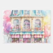 パリ水彩玩具店 ラッピングペーパーシート (正面3)