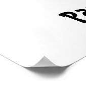 パリ熱波2019 ポスター (角)