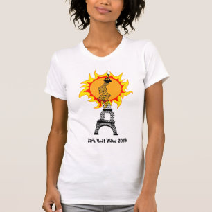 パリ熱波2019 Tシャツ